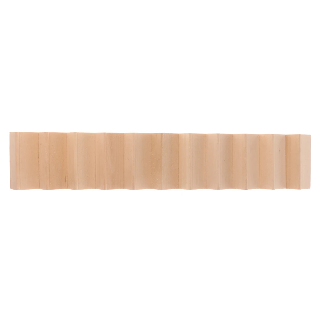 1:12 Масштаб Кукольный домик миниатюрная деревянная лестница Дом DIY