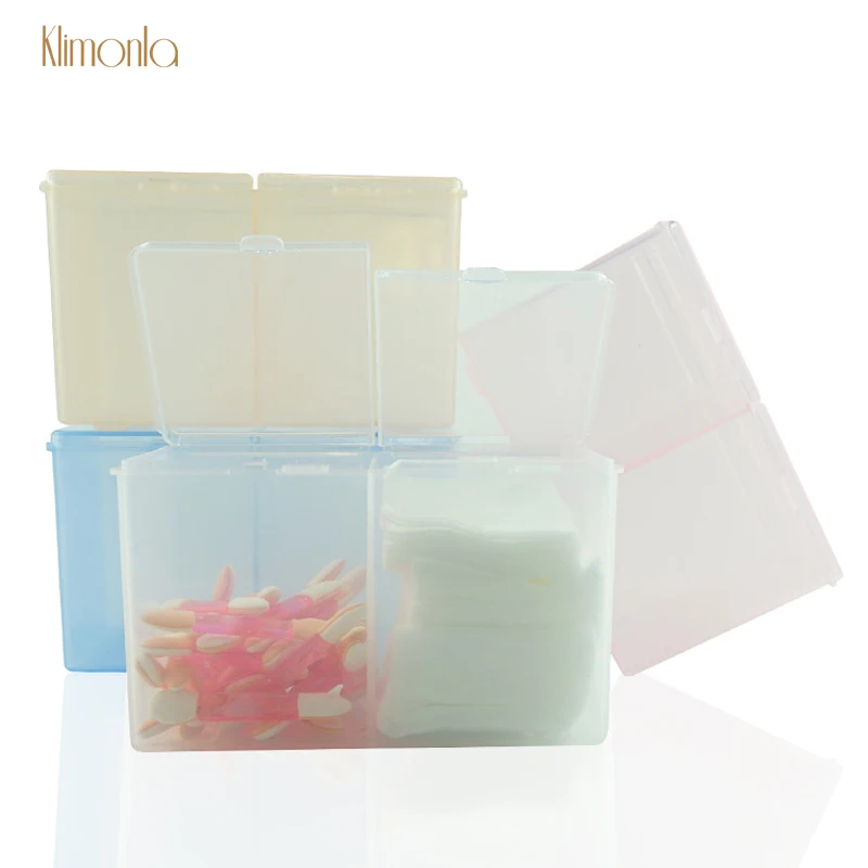 2 Grits Cotton Wash Towel Nail Art Container Plastic Rhinestone Jewelry Storage Box Organizer Manicure Tools | Красота и здоровье