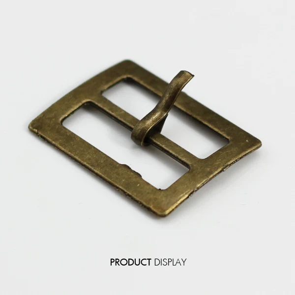 Металлическая Прямоугольная Античная бронзовая пряжка для ремня 37x27 мм сумок