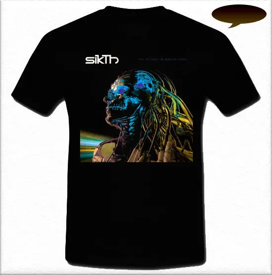 Sikth будущее в чьи глаза? Progressive metal футболка S 3XL|Мужские футболки| |