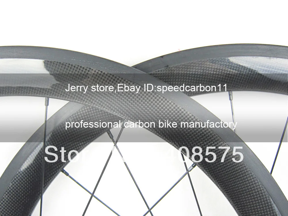 Новый дизайн прямой углерод тяги колеса титановый материал 50 мм Глубокий клинчер