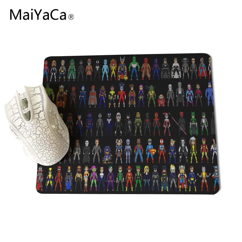 MaiYaCa супергероев Размер коврика для компьютерной мыши 18*22 см, 25*29 см Мышь коврики - Цвет: for Size 25x29cm