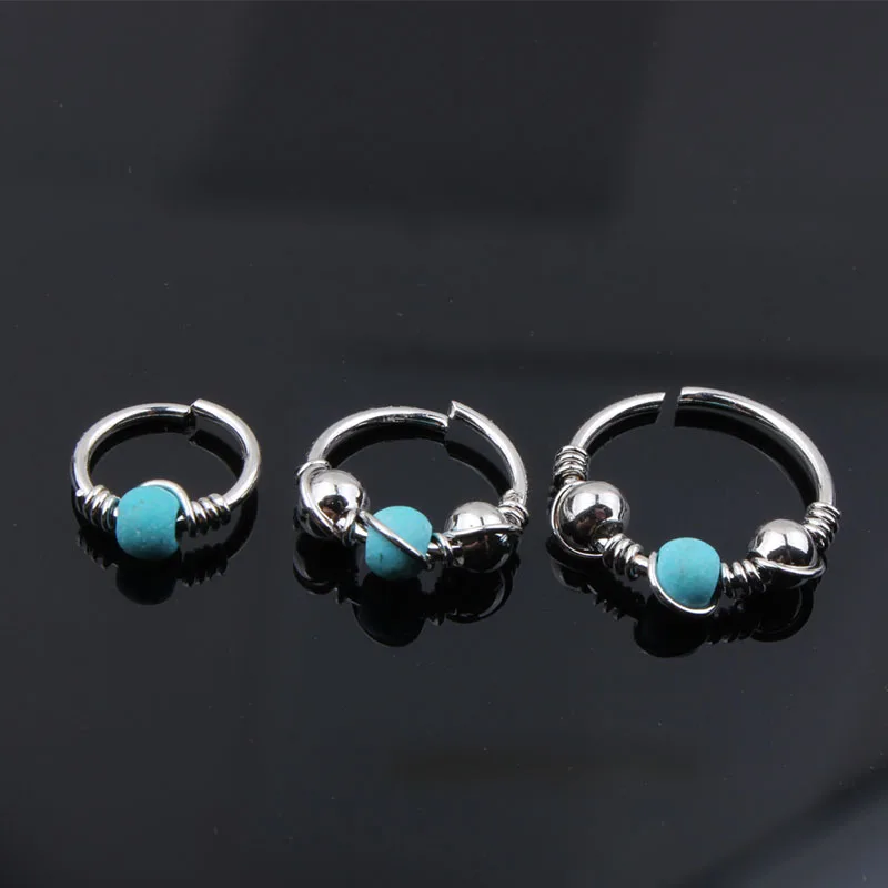 Новый продукт стальное кольцо для завитка раковины бриллианты из хирургической