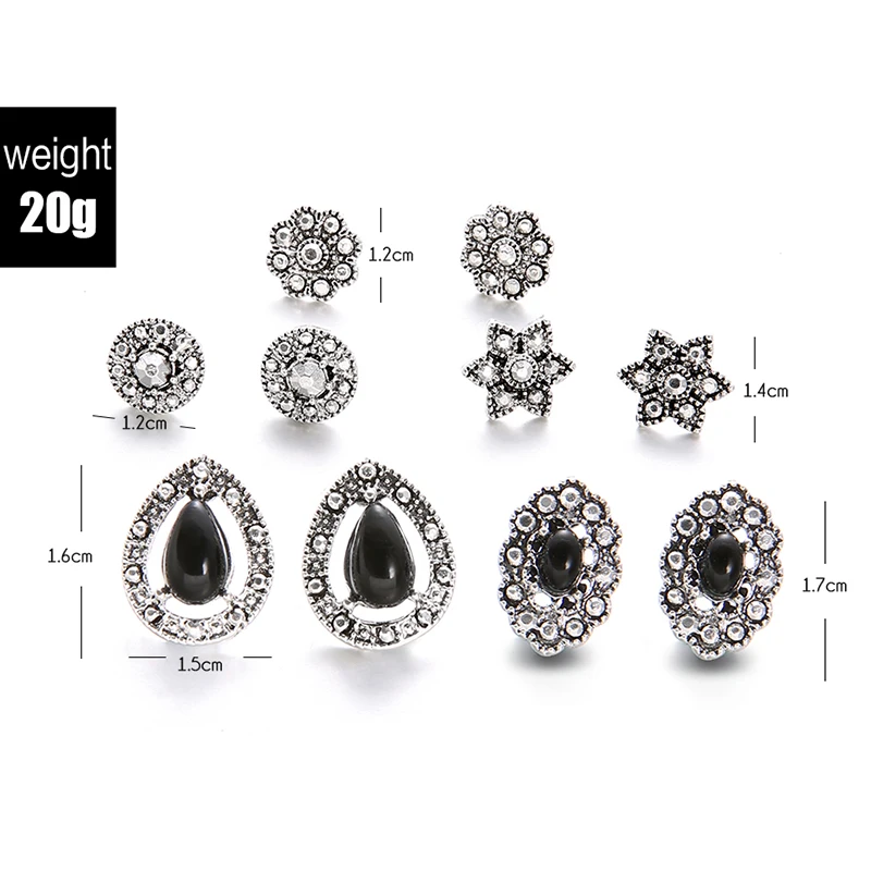 10 шт./партия Ретро Серебряный Цвет резные капли воды круглой формы в форме цветка