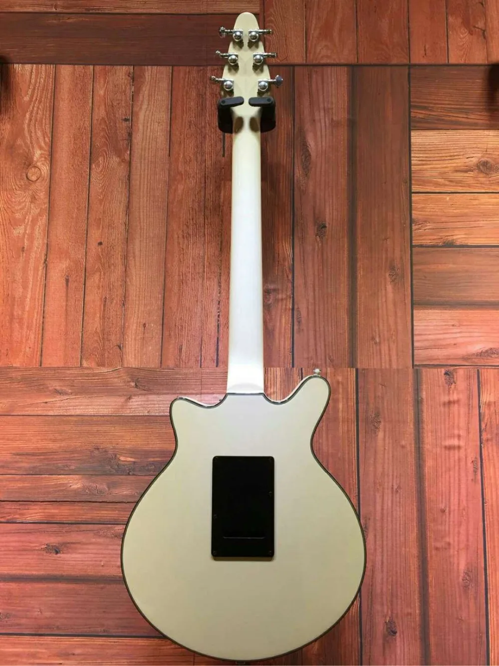 Китай белый Brian May Electirc гитары 24 лада красная Черепаха ракушка Pickguard 3 ожога три