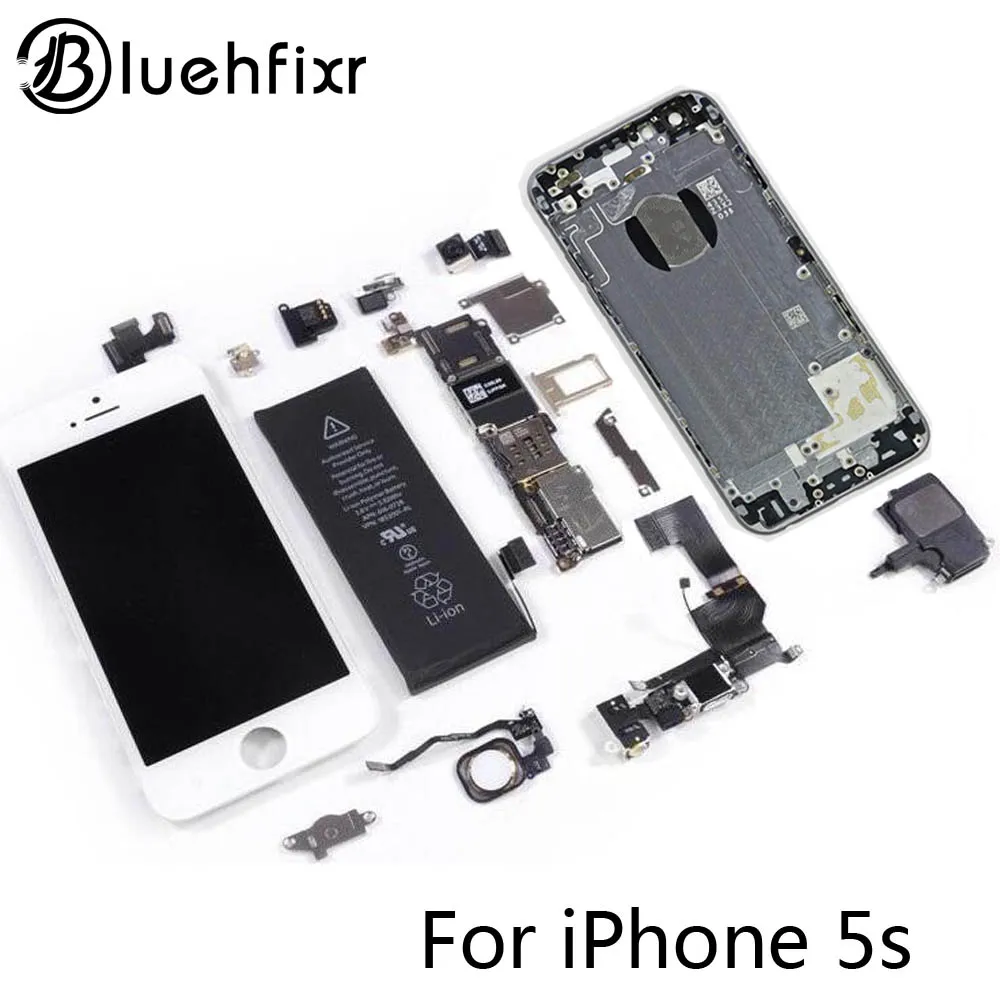 10 шт./лот Запчасти для iPhone 5S громкоговоритель док станция разъем зарядного