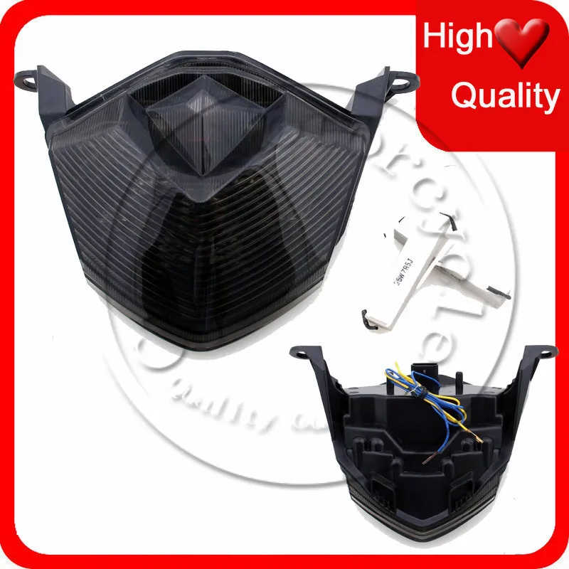 Мотоциклетный светодиодный тормозной задний светильник сигнала поворота для