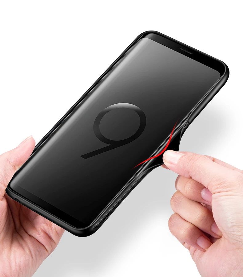 MSVII для samsung galaxy S9 Plus, чехол, тонкий чехол, силиконовая рамка+ закаленное стекло, чехол для samsung galaxy S9 S 9, задняя крышка