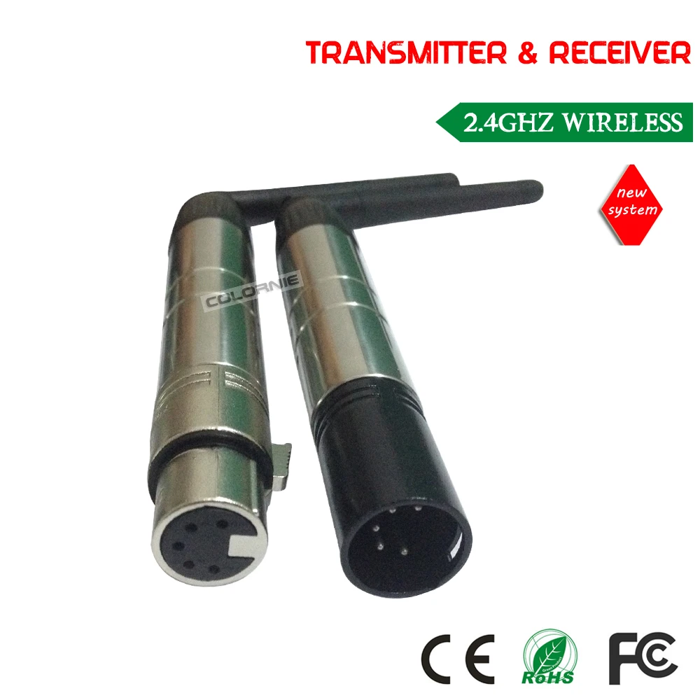 Беспроводной приемник и передатчик XLR 5 pin 13 шт./лот|wireless dmx receiver|dmx receiverwireless |