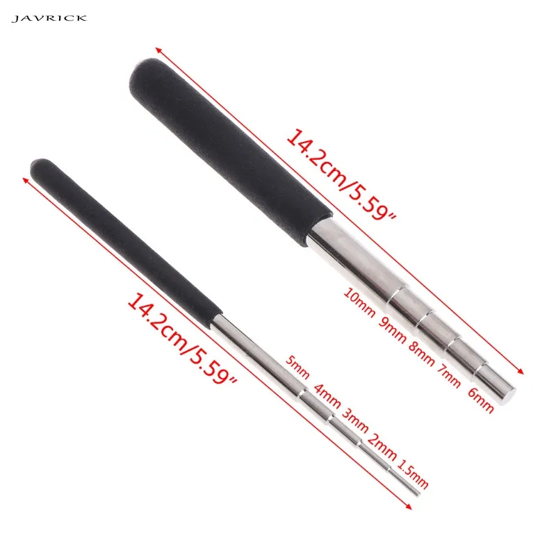 

JAVRICK Jewelry Mandrel Stick Stainless Steel Measuring Size Wrapping Wire Making Tools Jewelry Tools Accessories