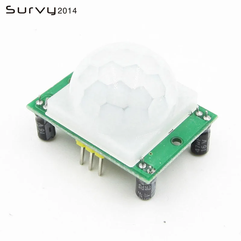1 шт. HC SR501 инфракрасный датчик движения PIR модуль детектора для arduino raspberry pi