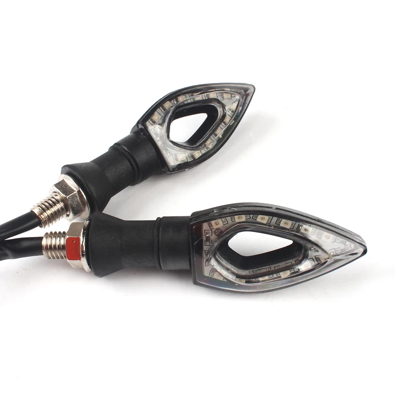 Одна пара 12 в светодиодных лампочек светодиодные индикаторы левого и правого