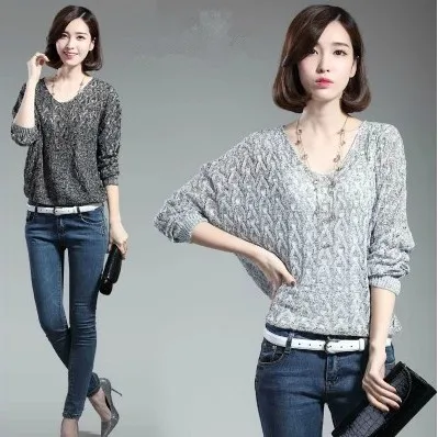 Новинка 2017 женский осенне-зимний свитер Женский базовый топ пальто повседневный