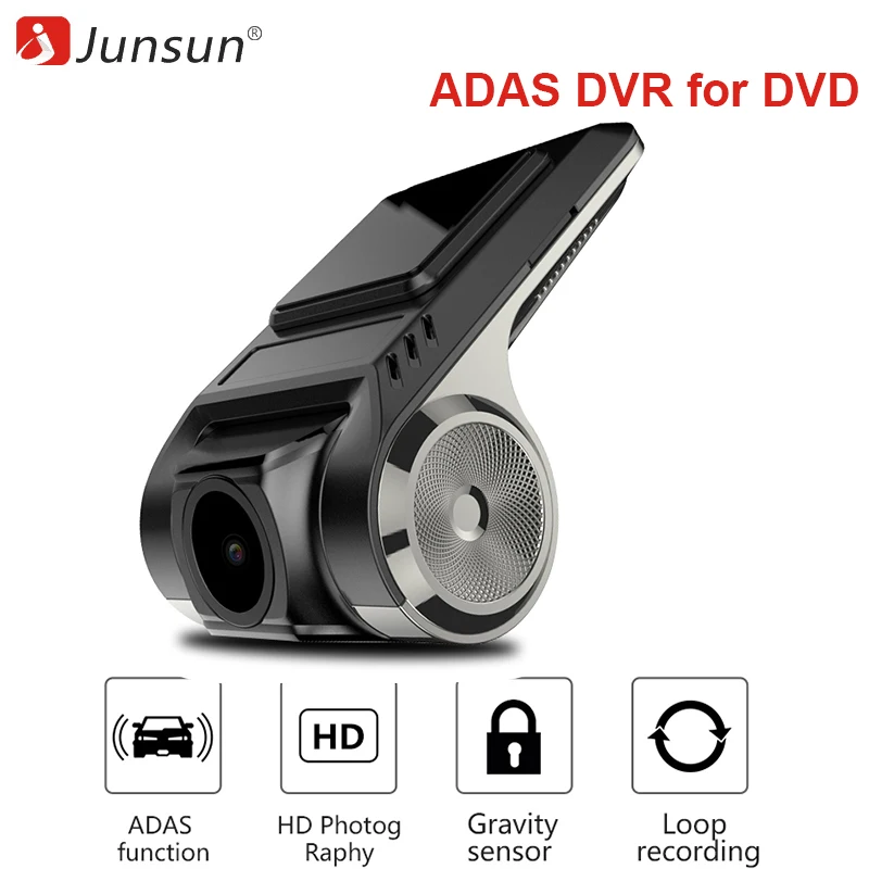 ADAS Мини Автомобильный видеорегистратор камера Full HD LDWS Авто Цифровой Видео