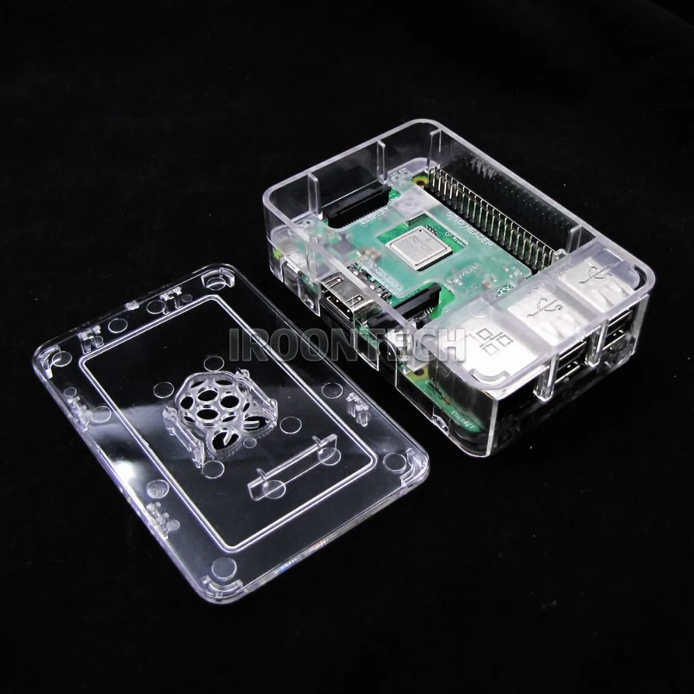 Чехол J3: официальный оригинальный чехол Коробка для Raspberry PI 3 Модель B PI3