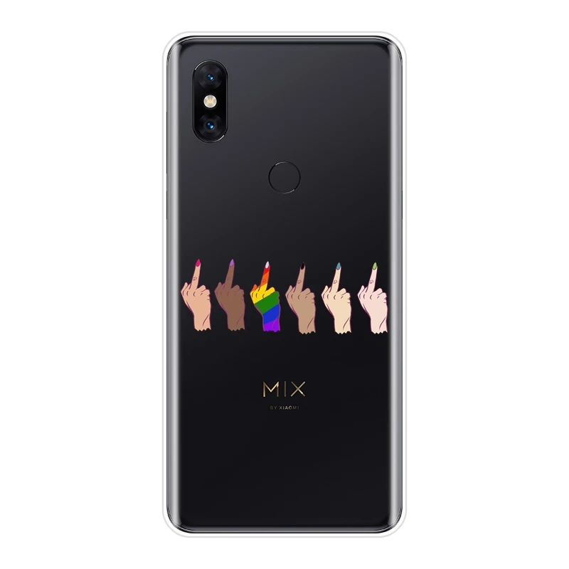 Чехол для телефона Xiaomi Mi Mix 1 2S 3 силиконовый чехол с феминистской девушкой Power