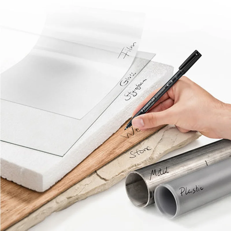 2 шт./лот STAEDTLER 318 F 0 6 мм художественные маркеры быстросохнущие водонепроницаемые