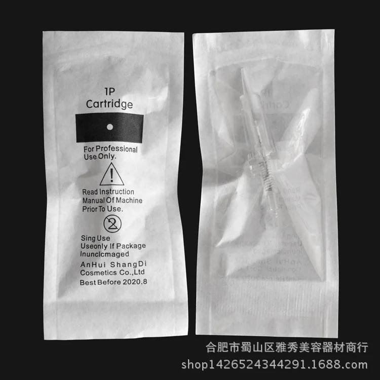 50 шт./лот картридж с иглой для перманентного макияжа микроблейдинга бровей или