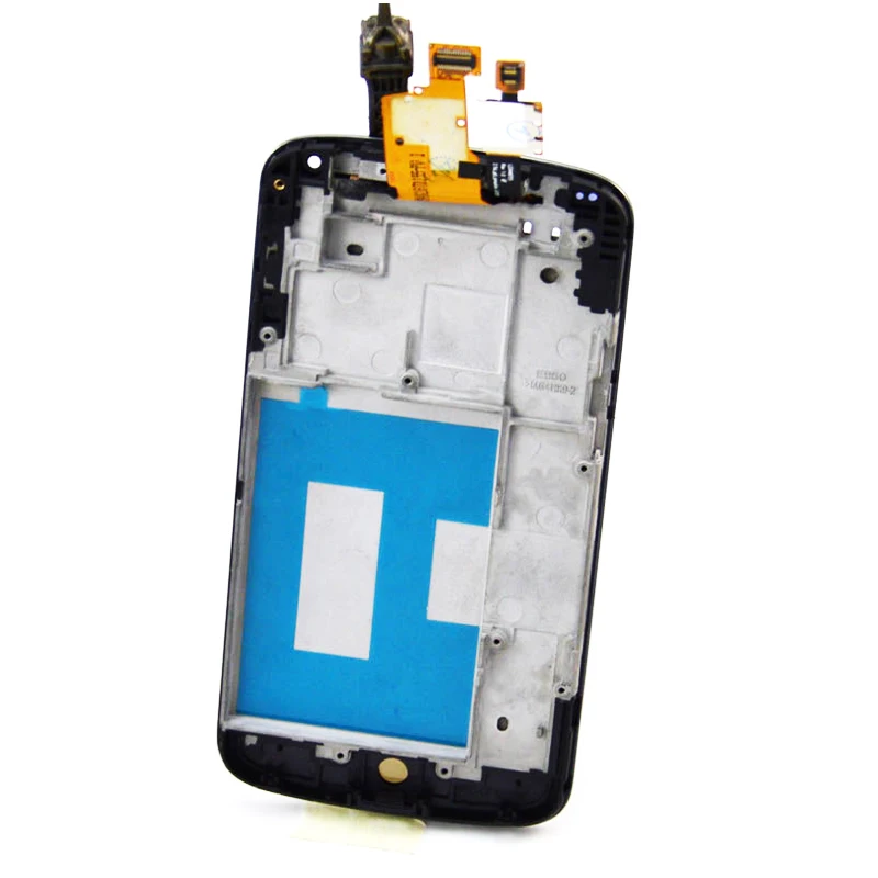 ЖК-дисплей для LG Google Nexus 4 E960 сенсорный экран дигитайзер сборка Замена Черный с