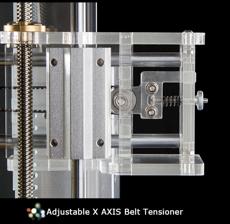 Полный собрать ЖК дисплей 3D принтеры reprap prusa i3 комплект рамки металлический алюминий impressora 3d drucker маленький монстр сталь