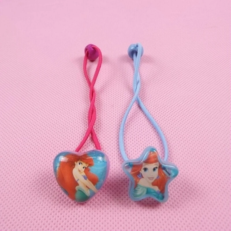 Розовый для маленьких девочек зажим волос Дети Сердце веревки мультфильм глава