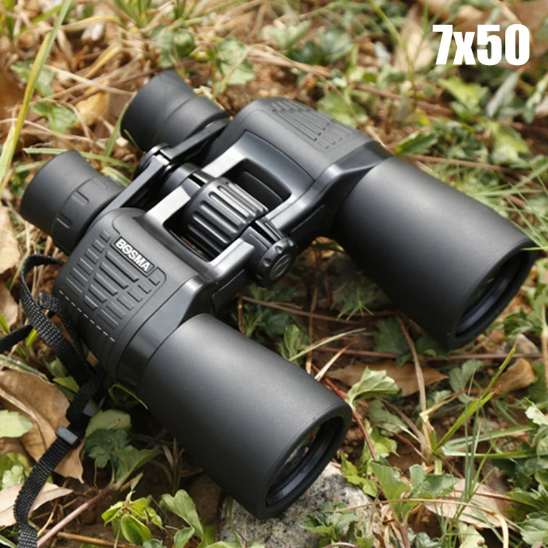 Мощный бинокль 10-20X50 с высоким зумом 10000 м HD vision водонепроницаемый телескоп