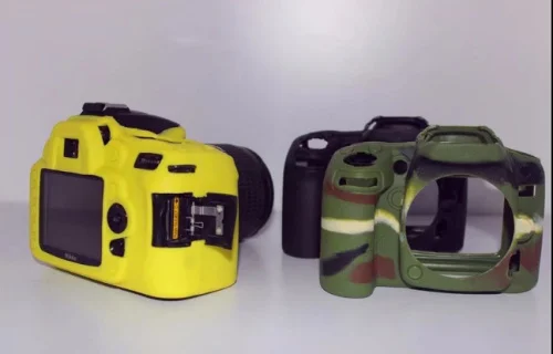 Мягкий силиконовый резиновый защитный чехол для камеры Nikon D90 чехол|Аксессуары