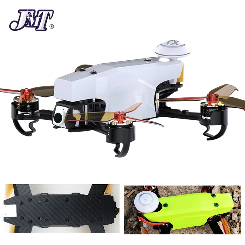 JMT 210 FPV гоночный Дрон Квадрокоптер RTF с радиолинком AT9S TX RX FPV очки 100 км/ч высокая скорость 5,8G FPV DVR 720P камера gps