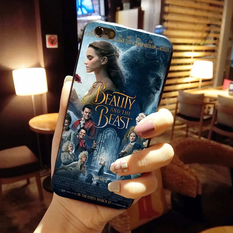 MaiYaCa The Beauty And Beast Movie красивые аксессуары для телефонов Чехол Apple iPhone 8 7 6 6S Plus X 5 5S SE