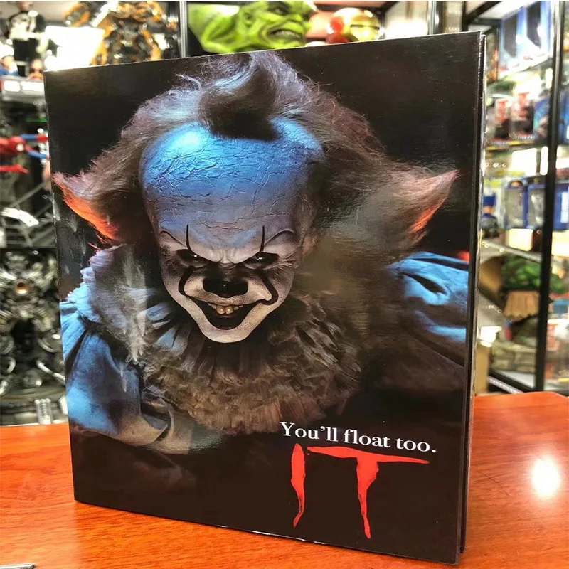 NECA 7 &quotмасштаб кровавый ver Stephen King's It клоун Pennywise фигурка ПВХ Ужасы Фигурки