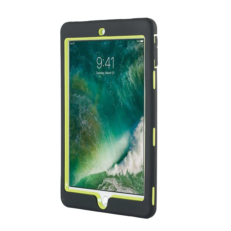 2018 для IPad 9 7 дюймов 2017 чехол retina ударопрочность Прочная резиновая TPU + PC тяжелых