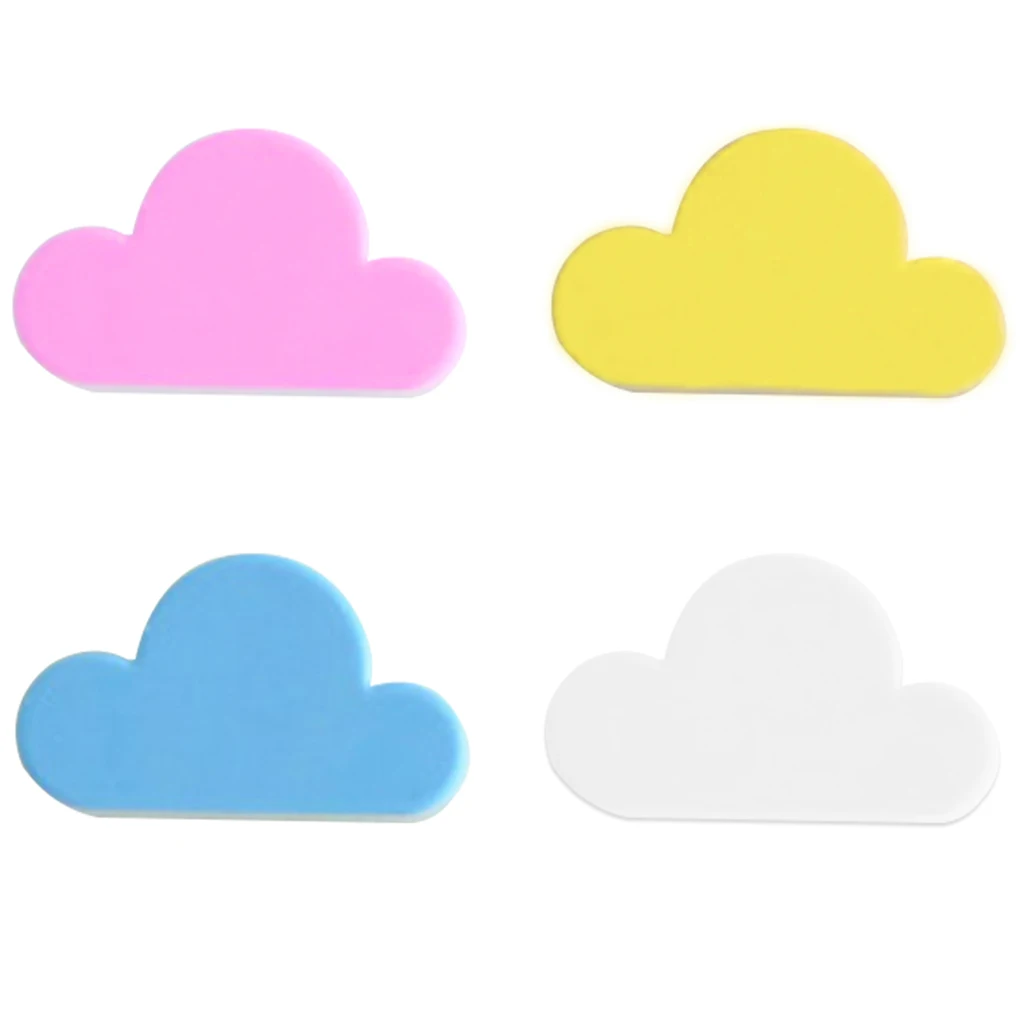 

Pink/Yellow Cloud Shape Magnets Wall Key Holder Keys Securely