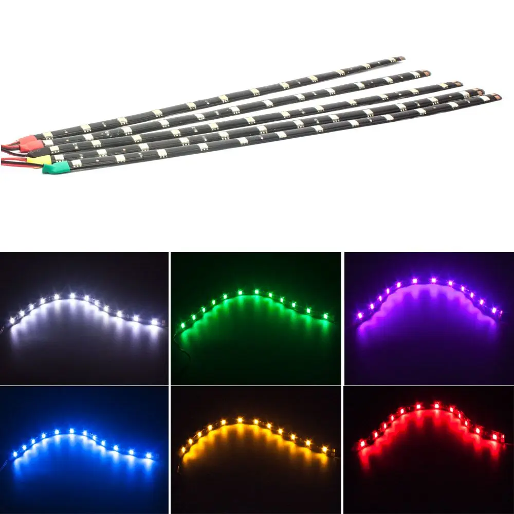 Автомобильная светодиодная лента 30 см 5050 12 SMD водонепроницаемые дневные ходовые