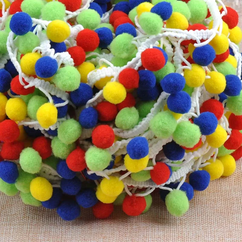 2 ярда высокое качество красочный полипропиленовый шар эластичная кружевная