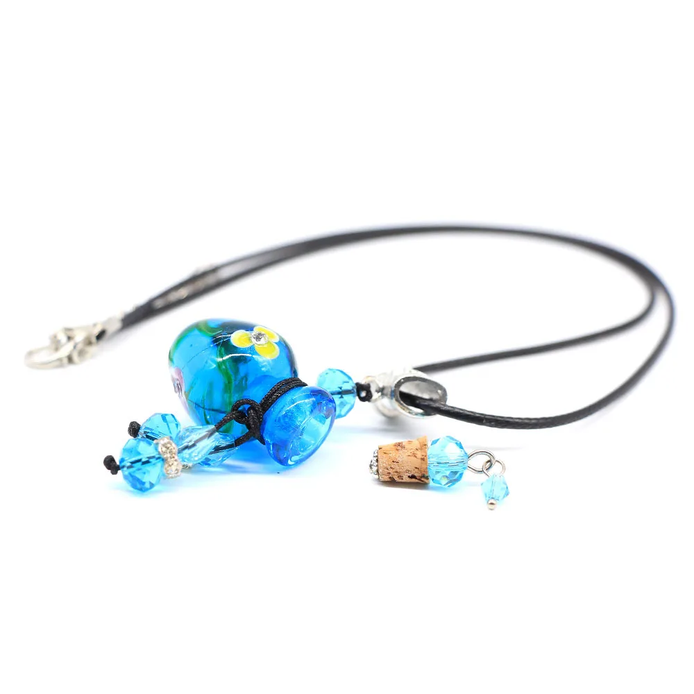 Ваза хрустальные Бутылочки для эфирных масел кулон стеклянный кулон-духи