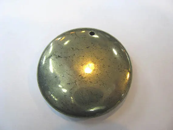 

25-50mm 6pcs genuine pyrite pendant handmade carved assortemnt jewelry beads