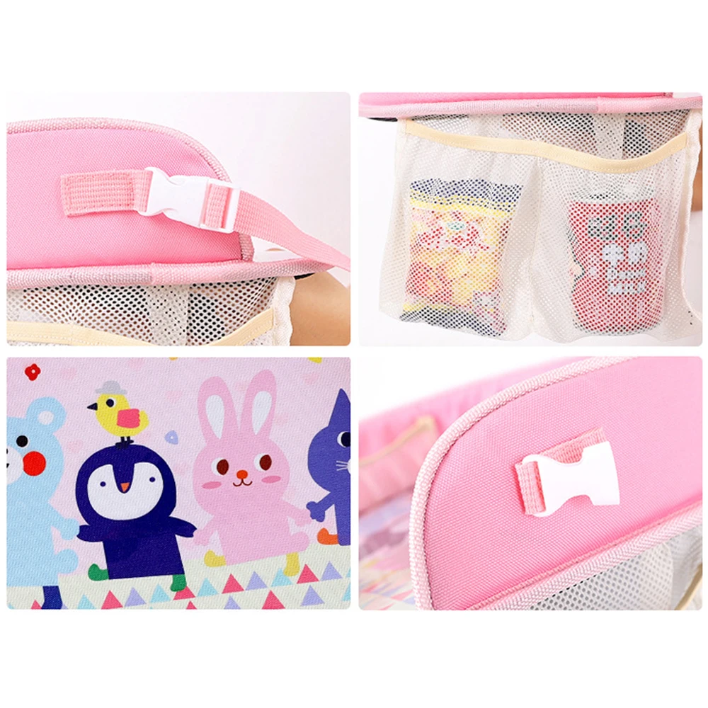 

Baby Children Portable Table For Car Baby Stroller Holder Food Desk Waterproof New Child Table Car Seat Tray Storage Kids Toy