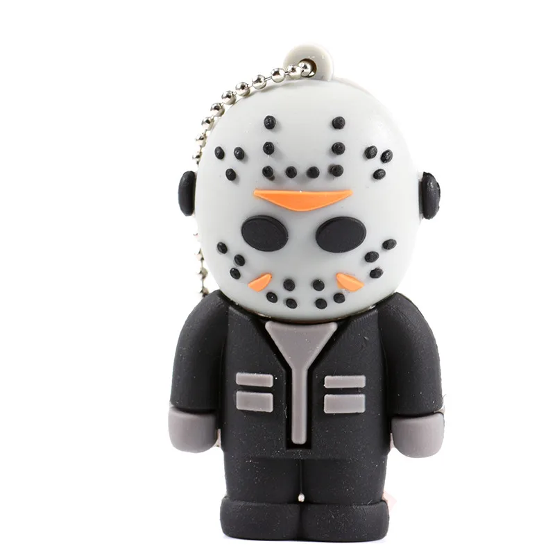USB флэш-накопитель 32G "Фредди против Джейсона" карта памяти, Флеш накопитель 64G Флешка U диск 4GB 8GB 16GB - Цвет: D