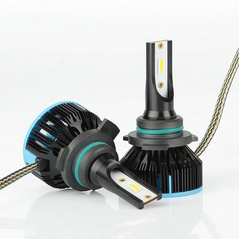 2 шт. автомобильные светодиодсветодиодный фары ампулы для фар в комплекте H11 9005 9006