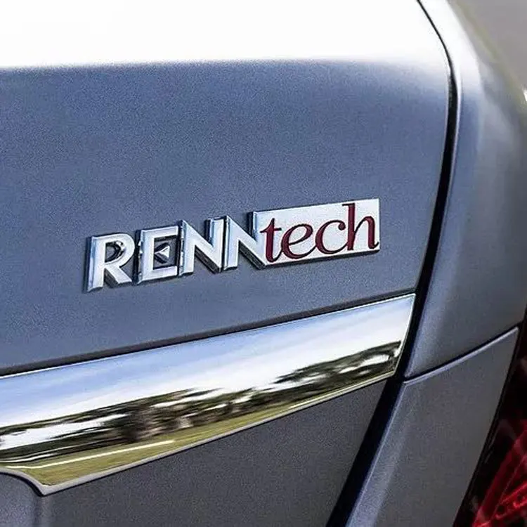 RENNTECH стикер для автомобиля из металлического сплава эмблема эмблема|Наклейки на