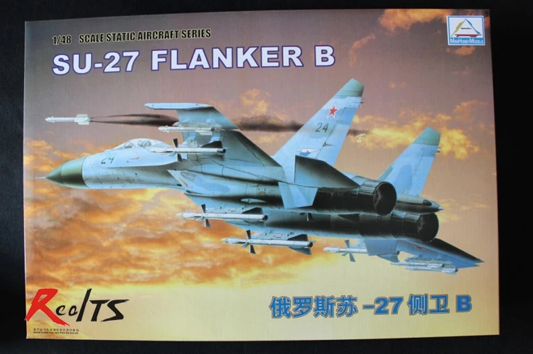 RealTS Trumpeter Minihobby 80305 1/48 SU-27 Фланкер B