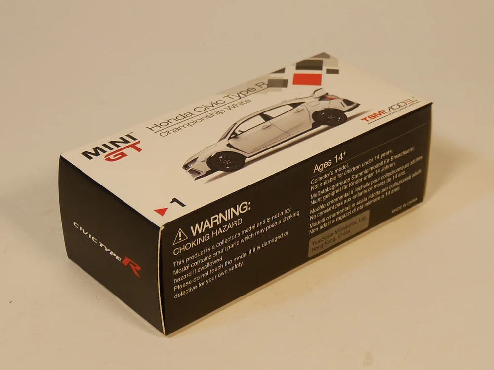 Модель TSM 1:64 MINI GT HONDA CIVIC Тип R литая модель автомобиля | Игрушки и хобби