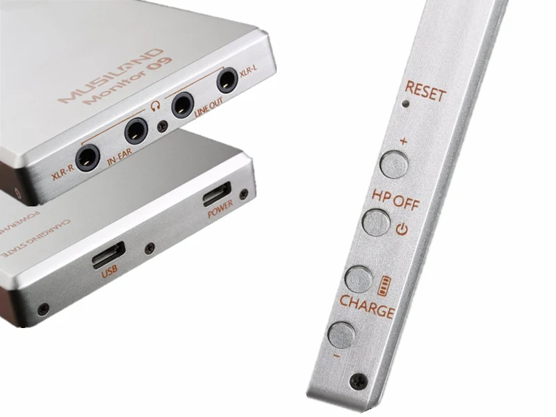 MUSILAND Monitor 09 Портативный внешний USB усилитель звуковой карты сбалансированный выход двойной усилитель