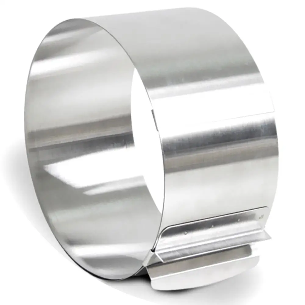 Горячая продажа 1 шт. выдвижной круглый мусс из нержавеющей стали кольцо