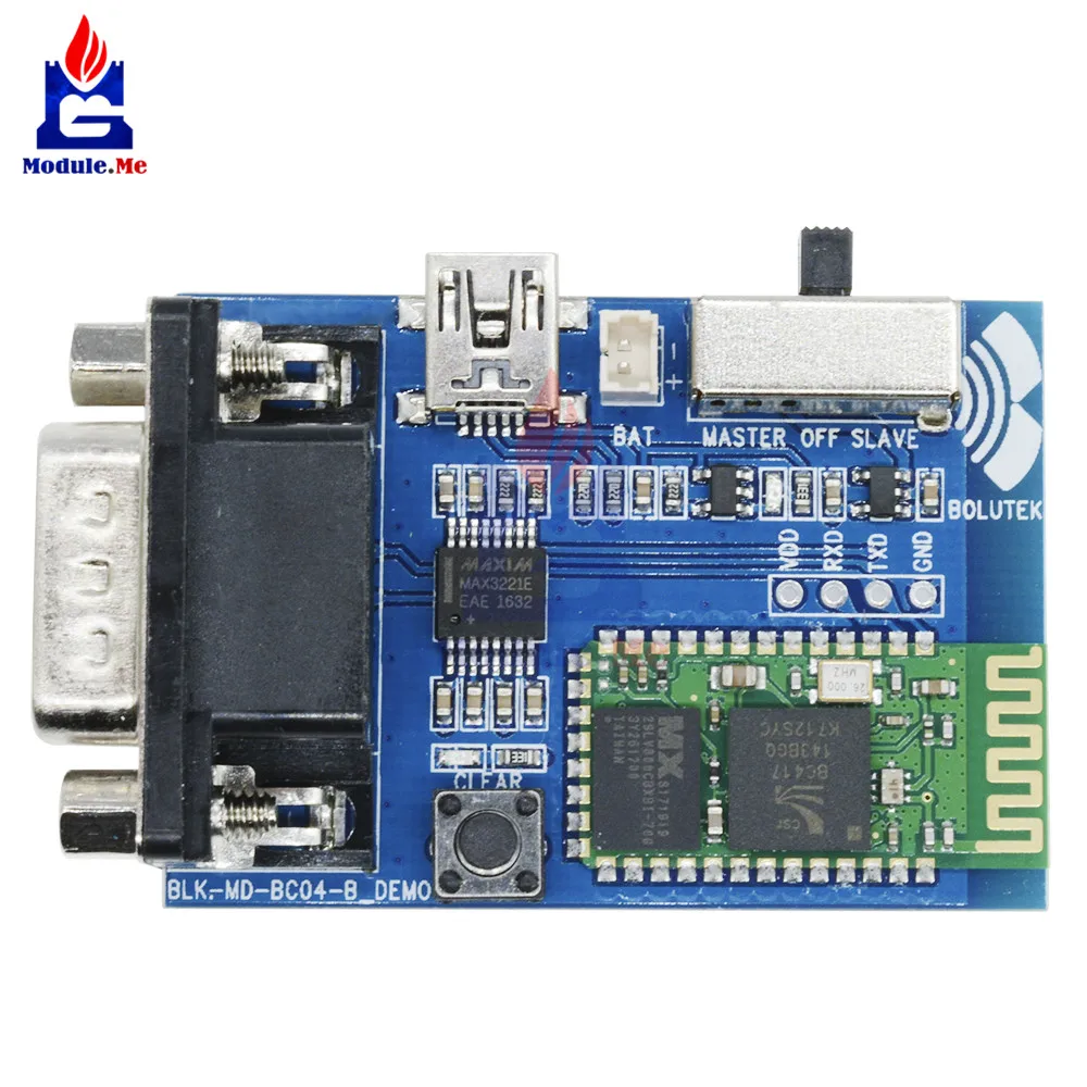 RS232 Bluetooth последовательный адаптер плата связи мастер Slave 2 режима 5 в мини USB Bluetooth последовательный порт профиль модуль