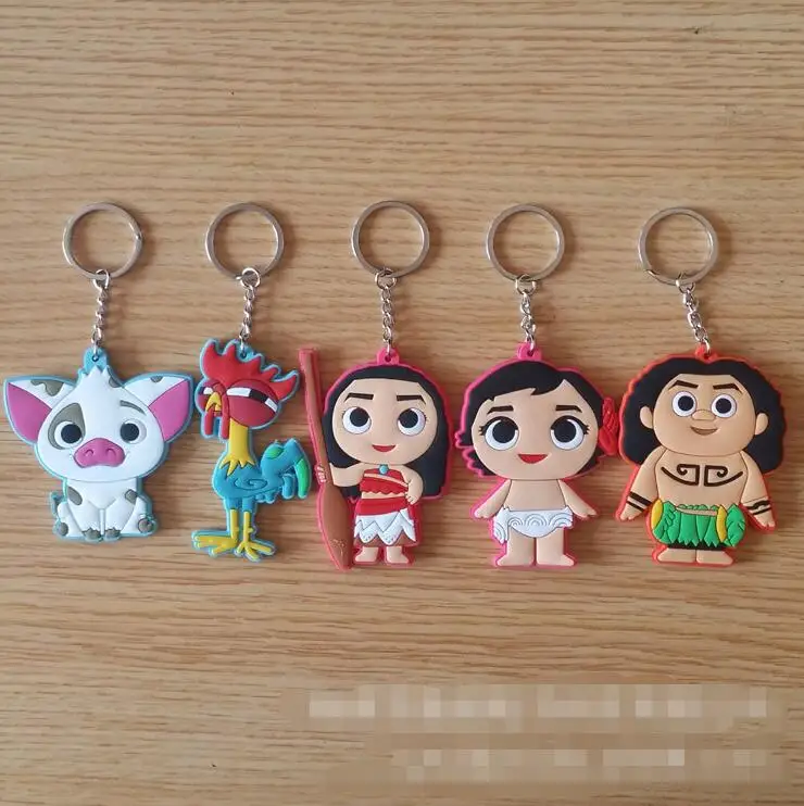 Брелок с моаной принцессой из фильма брелок экшн фигуркой Maui Adventure аксессуары
