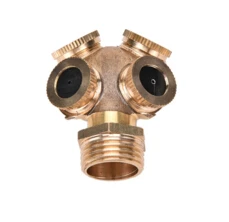4 Nozzles Профессиональный опрыскиватель Регулируемый латунный распылитель запотевание сопла сельскохозяйственное Садоводство орошение газон оборудование спринклеры - Цвет: 4 Nozzles