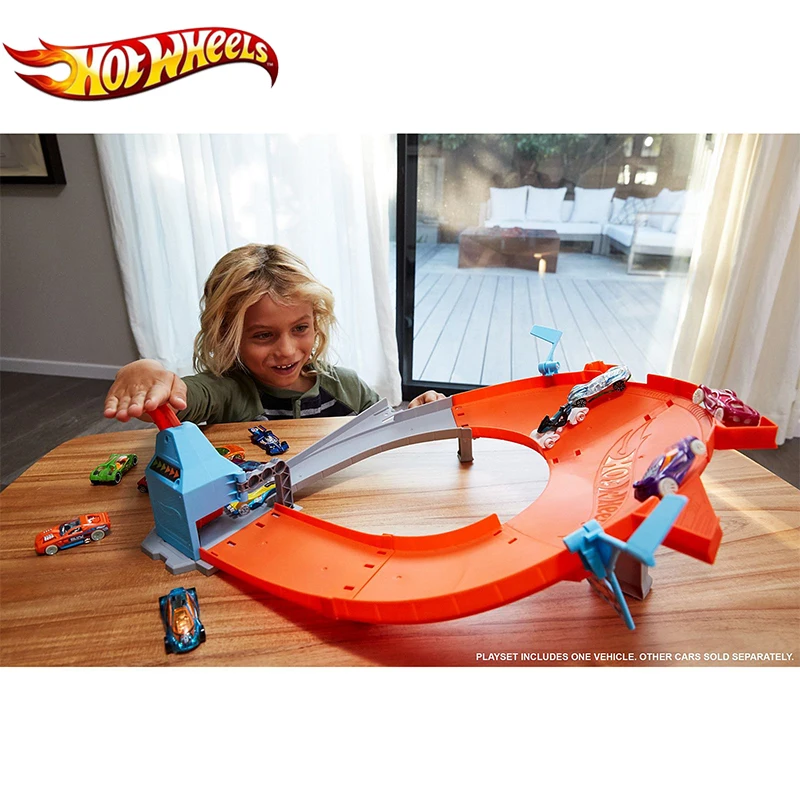 Hotwheels 2019 новейшая игрушечная трек металлические автомобили легкая сборка