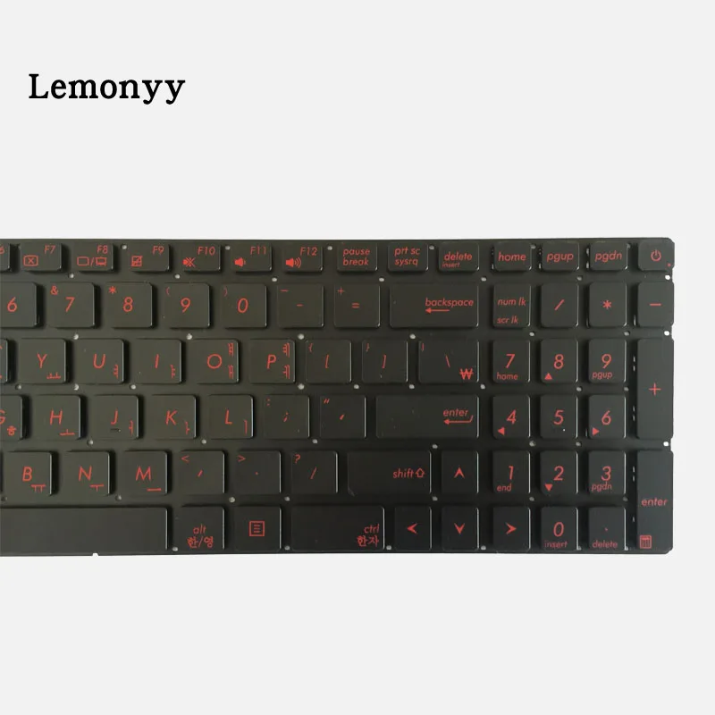 Корейская Клавиатура для ноутбука ASUS GL551 GL551J GL551JK GL551JM GL551JW GL551JX N551 G551 GL552 GL552J GL552JX GL552V GL552VL