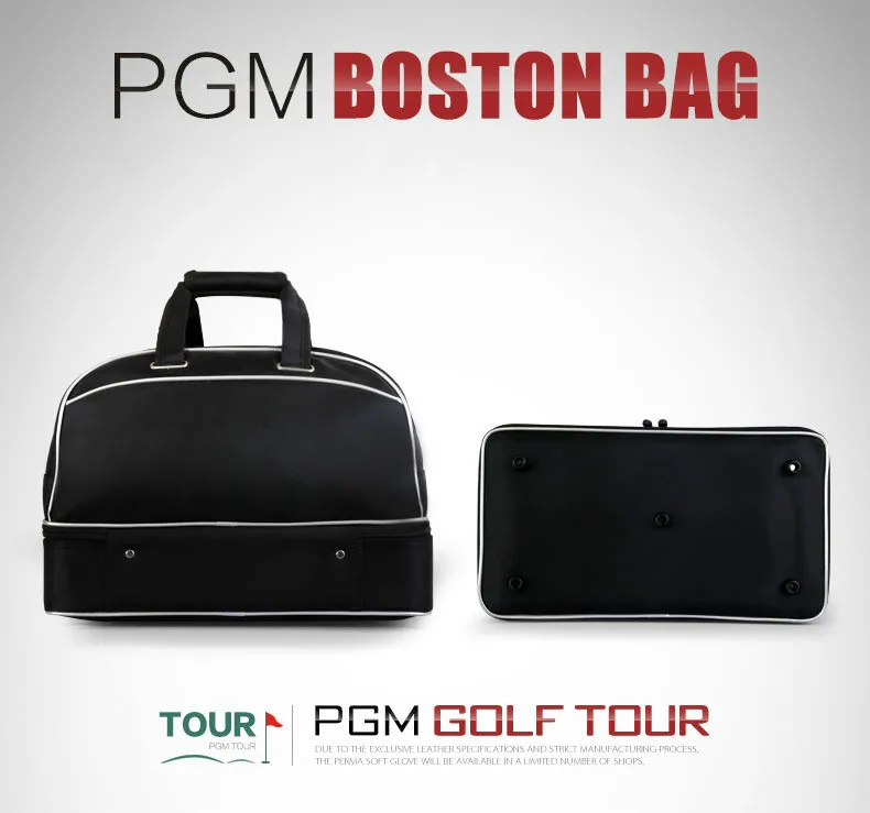 

2018 PGM Golf Clothes Bag Men's Ball Bag Large Capacity Double Layer Clothes Bag Nylon Waterproof Golf Bag For Men